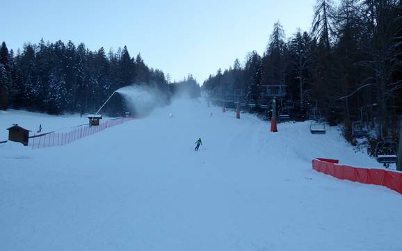 Slope offering Val di Non (Non Valley) – Slope offering Mendelpass – Monte Roen