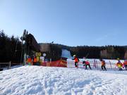 View of the Bedřichovka ski area