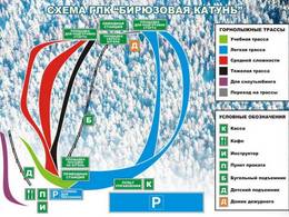 Ski resort Biryuzovaya Katun