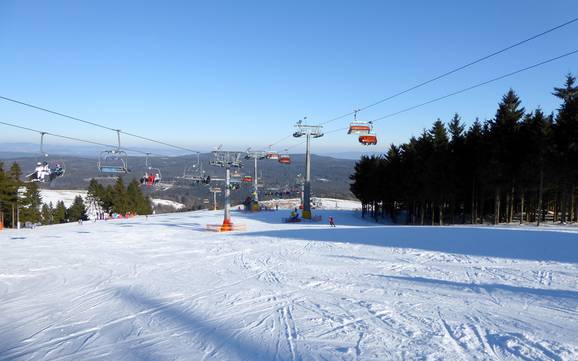 Skiing in the Polish Sudetes