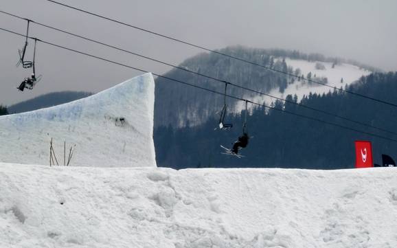Snow parks Central Slovakia (Stredné Slovensko) – Snow park Donovaly (Park Snow)
