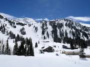 Ski resort Alta at the Wildcat Base