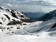 La Mongie 1800 m at the ski area