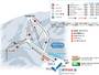 Trail map Ca et là Ski Resort Oze