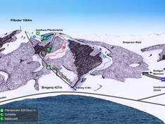 Trail map Pfänder – Bregenz