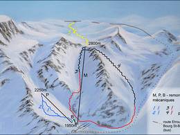 Ski resort Espace Super Saint-Bernard – Bourg-St-Pierre