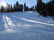 View of the piste