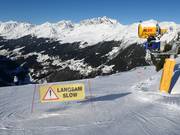 Notice on the slope