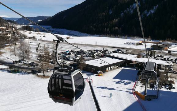 Val d’Ultimo (Ultental): access to ski resorts and parking at ski resorts – Access, Parking Schwemmalm