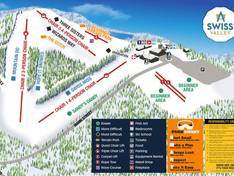 Trail map Swiss Valley