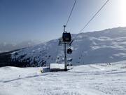 Modern facility in the Laax ski area