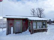 Mountain hut tip White on the Hill