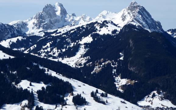 Skiing near Gstaad