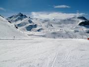 Descent from Pardatschgrat to Idalp