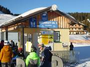 Information at the lift entrance