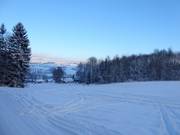 Easy slope at the Solla ski lift