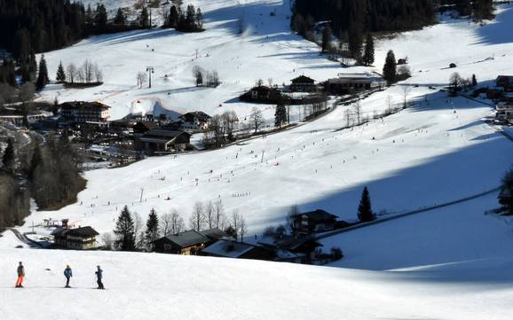 Ski resorts for beginners in the Tennen Mountains – Beginners Werfenweng