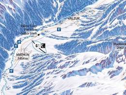 Trail map Mathon