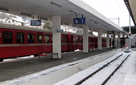 Lower Engadine (Unterengadin): access to ski resorts and parking at ski resorts – Access, Parking Scuol – Motta Naluns