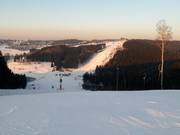 View over the Schöneck ski area