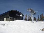 Gold Coast Funitel - 28pers. Funitel - wind stable gondola lift with two parallel haul ropes at a distance