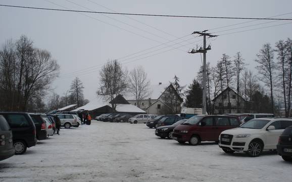 Munich Region: access to ski resorts and parking at ski resorts – Access, Parking Hanslmühle – Mauern
