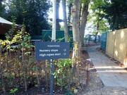 Signage to the piste