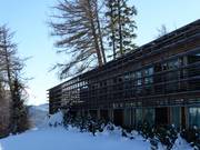 Vigilius Mountain Resort in the heart of the ski area