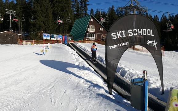 Family ski resorts Železná Ruda – Families and children Špičák