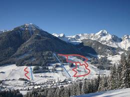 Ski resort St. Martin im Tennengebirge