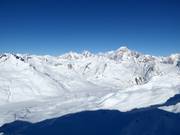 View of the Little St. Bernard Pass 2,188 metres