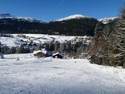 Beginner slope at the Ideallift (Riezlern)