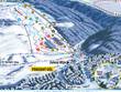 Trail map of the ski resort Arrakis – Žacléř-Prkenný Důl