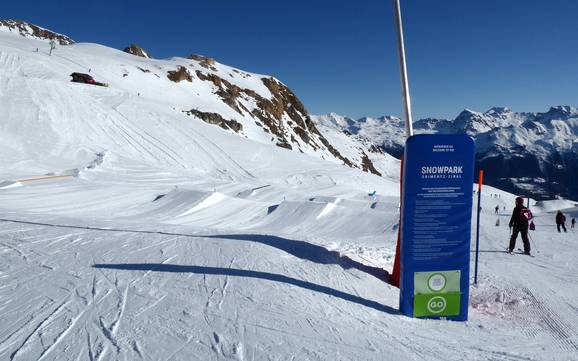 Snow parks Val d'Anniviers – Snow park Grimentz/Zinal