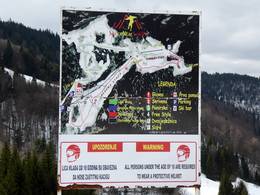 Trail map Lokve