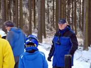 Thanks to their uniform clothing, the staff are always easy to recognize.
