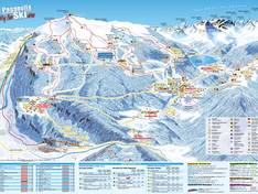 Trail map Paganella – Andalo