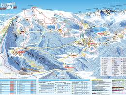 Trail map Paganella – Andalo