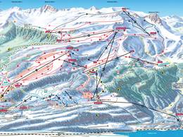 Trail map Flumserberg