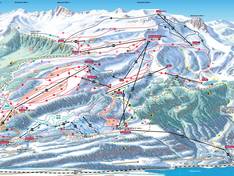 Trail map Flumserberg
