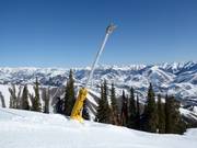 Snowmaking at Bald Mountain in Sun Valley