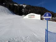 Slope marking at Speikboden