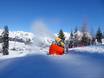 Snow reliability Meilenweiss – Snow reliability Wildhaus – Gamserrugg (Toggenburg)