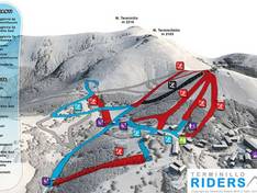 Trail map Monte Terminillo