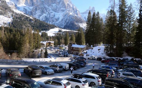 San Martino di Castrozza/Passo Rolle/Primiero/Vanoi: access to ski resorts and parking at ski resorts – Access, Parking San Martino di Castrozza