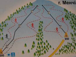 Ski resort Menchil (Менчул) – Slavske (Славське)