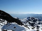 View from the Vogel ski area over the Julian Alps