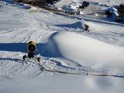 Snowmaking in the Jochgrimm ski area
