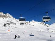 Naluns - 6pers. High speed chairlift (detachable) with bubble