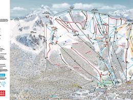 Trail map Catedral Alta Patagonia